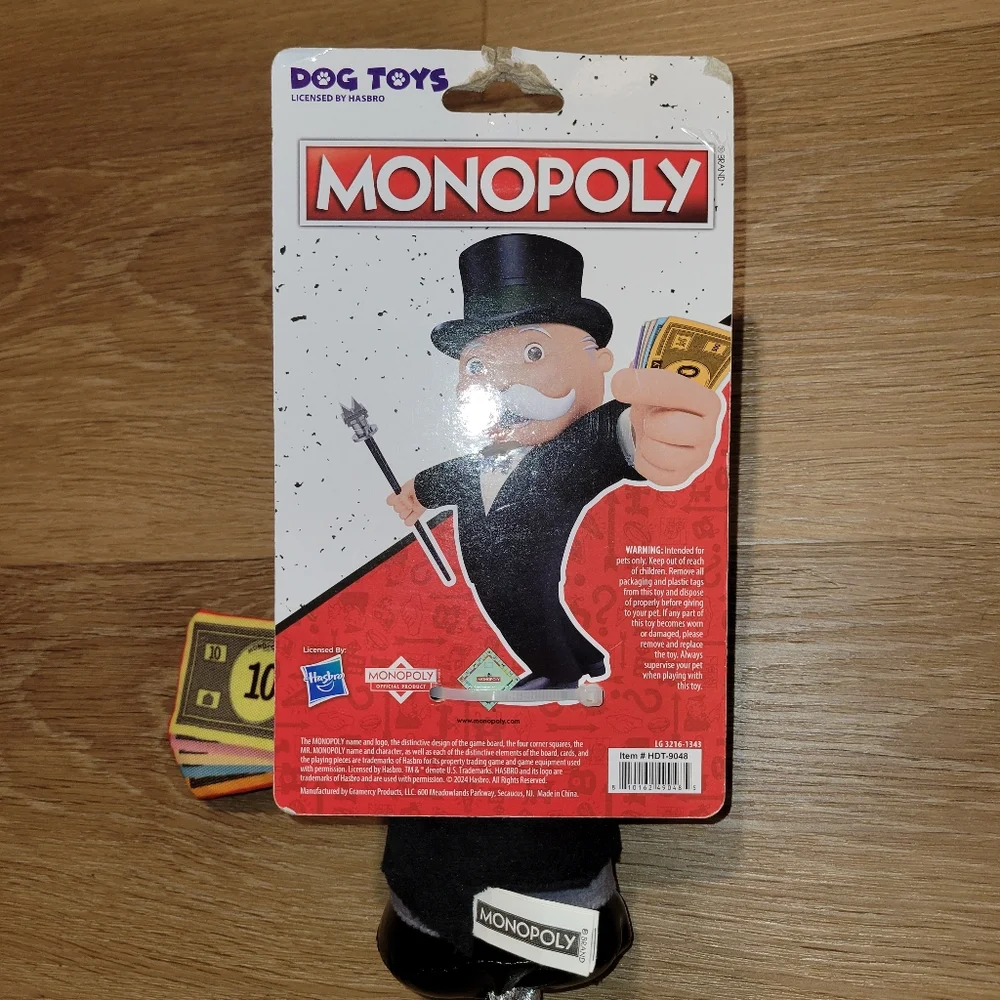 Hasbro new monopoly dog